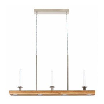 Markslöjd 105929 - Pritemdomas sietynas, kabinamas ant virvės LOVE DINNER 4xG4/10W/12V