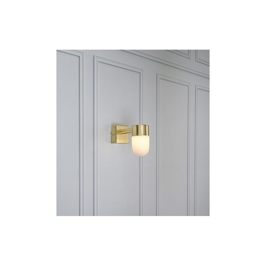 Markslöjd 106374 - Vonios sieninis šviestuvas MENTON 1xG9/18W230V IP44