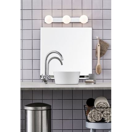 Markslöjd 106382 - šviesos reguliavimas Sieninis vonios šviestuvas MINI 3xG9/18W/230V IP44