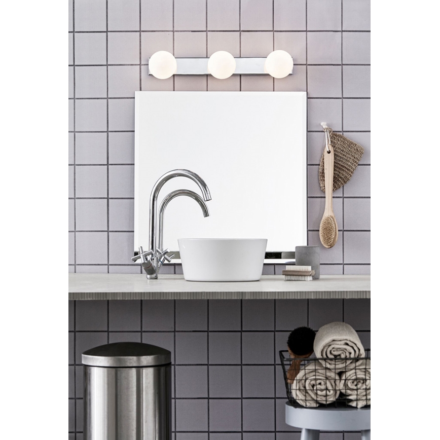 Markslöjd 106382 - šviesos reguliavimas Sieninis vonios šviestuvas MINI 3xG9/18W/230V IP44