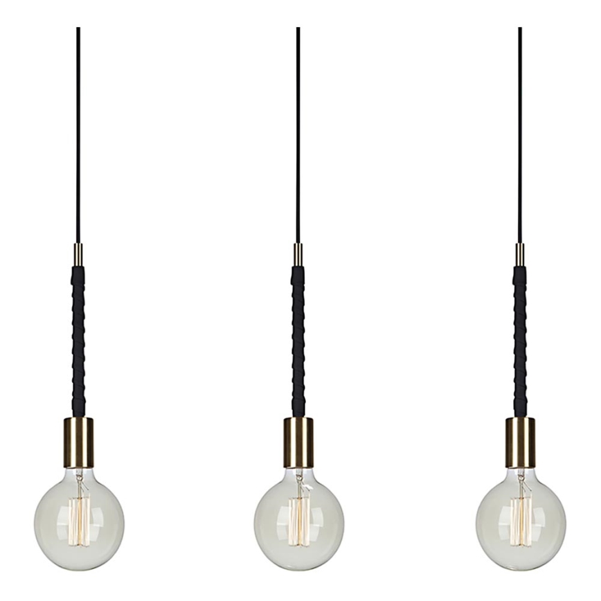 Markslöjd 106708 - Sietynas, kabinamas ant virvės SEDLO 3xE27/60W/230V