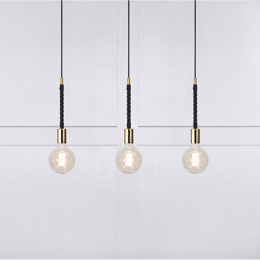 Markslöjd 106708 - Sietynas, kabinamas ant virvės SEDLO 3xE27/60W/230V