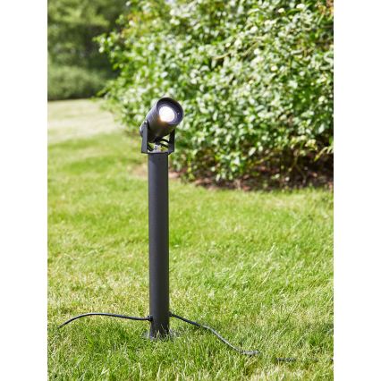 Markslöjd 106932 – GARDEN24 lauko LED šviestuvas, LED/6W/24V, 86 cm, IP44, juodas