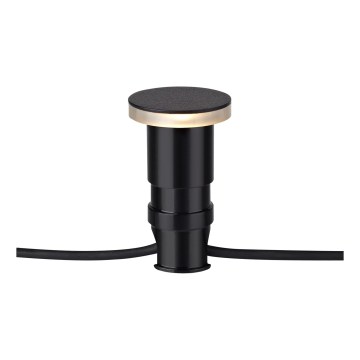Markslöjd 106935 - LED lauko įleidžiamasis šviestuvas GARDEN24 LED/3W/24V IP44 juodas