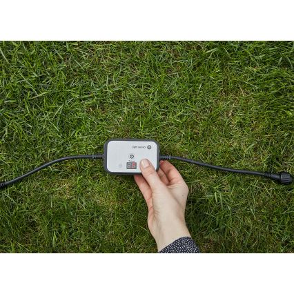 Markslöjd 106936 - Sutemų jutiklis su laikmačiu GARDEN24 24V IP44
