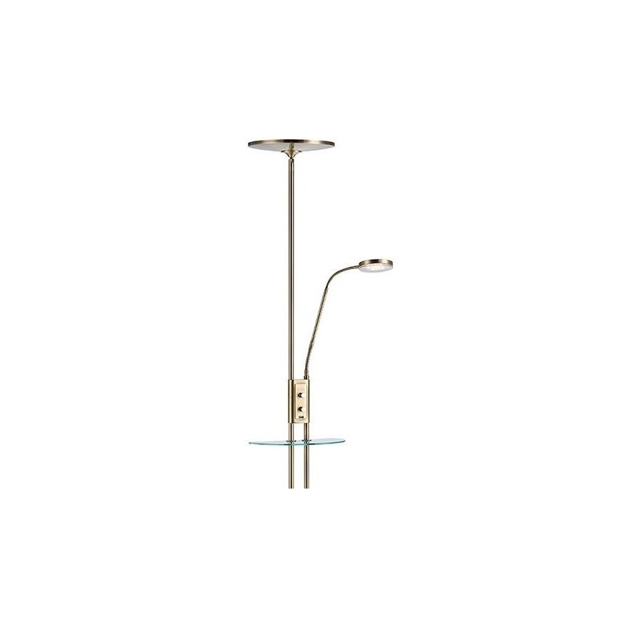 Markslöjd 107009 - Pritemdomas LED toršeras FRIEND LED/18W/230V + LED/5W
