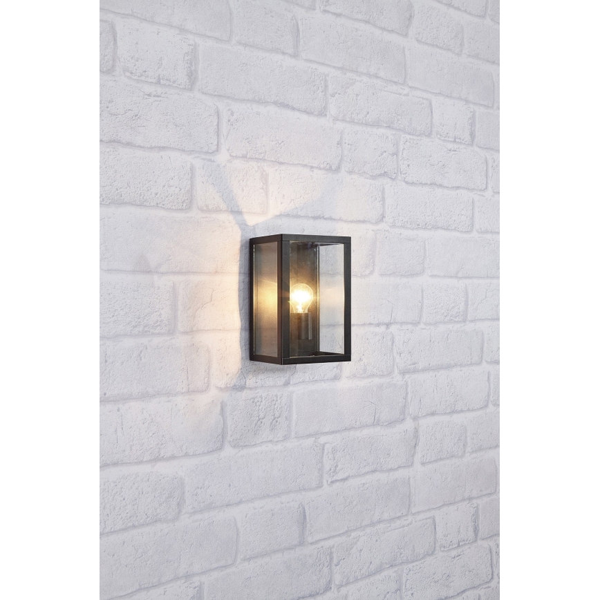 Markslöjd 107113 - Lauko sieninis šviestuvas PELHAM 1xE27/60W/230V IP44 juoda