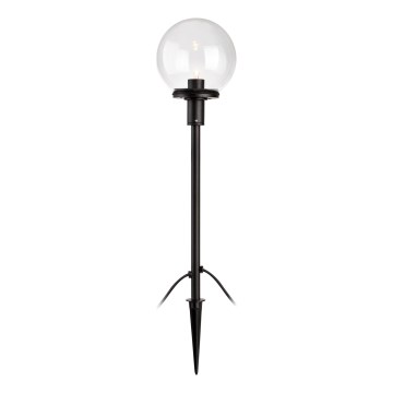 Markslöjd 107283 - LED Lauko šviestuvas GARDEN24 LED/3W/24V 60 cm IP44 juodas/skaidrus