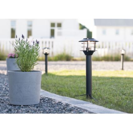 Markslöjd 107290 - LED lauko šviestuvas GARDEN 24 LED/3W/24V 45 cm IP44 juoda