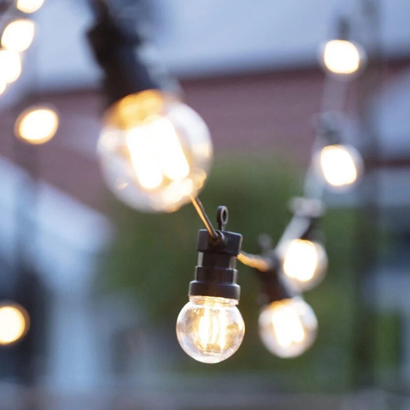 Markslöjd 107292 - LED Dekoratyvinė lauko girlianda GIRLIANDA GARDEN 10xLED 5,5m IP44