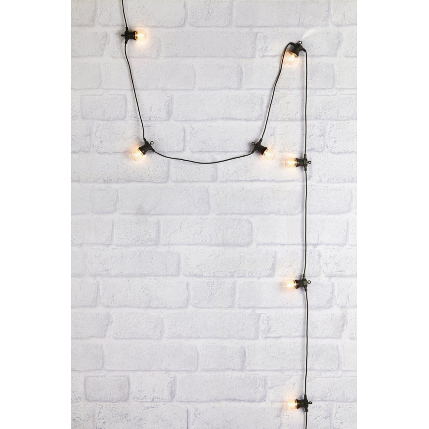 Markslöjd 107292 - LED Dekoratyvinė lauko girlianda GIRLIANDA GARDEN 10xLED 5,5m IP44