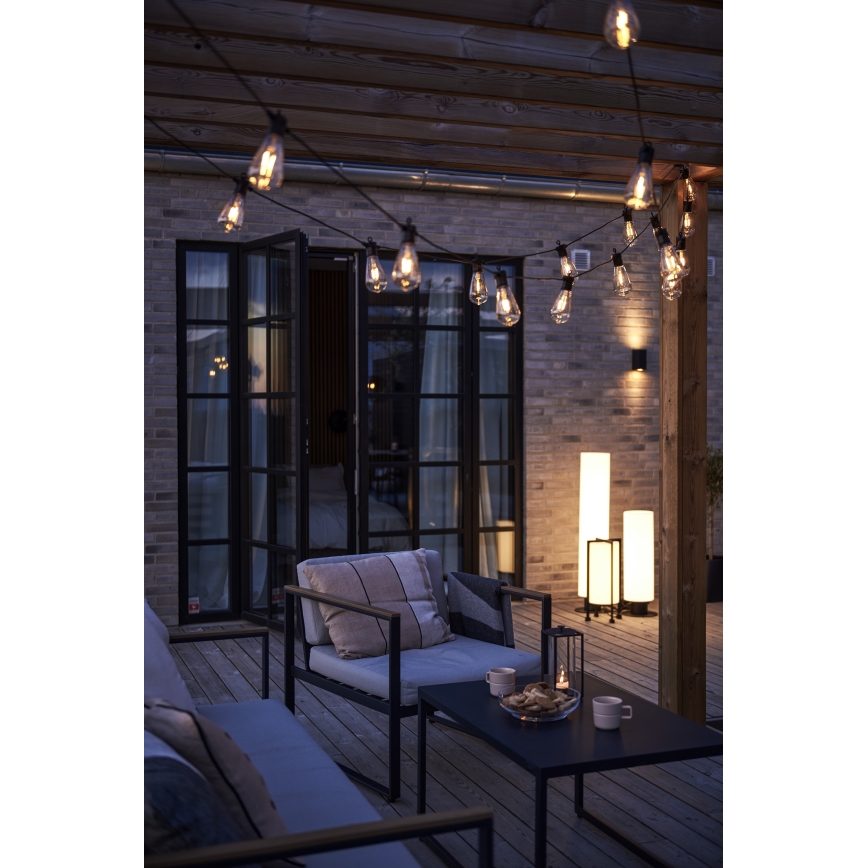 Markslöjd 107293 - LED Dekoratyvinė lauko girlianda GIRLIANDA GARDEN 10xLED 5,5m IP44