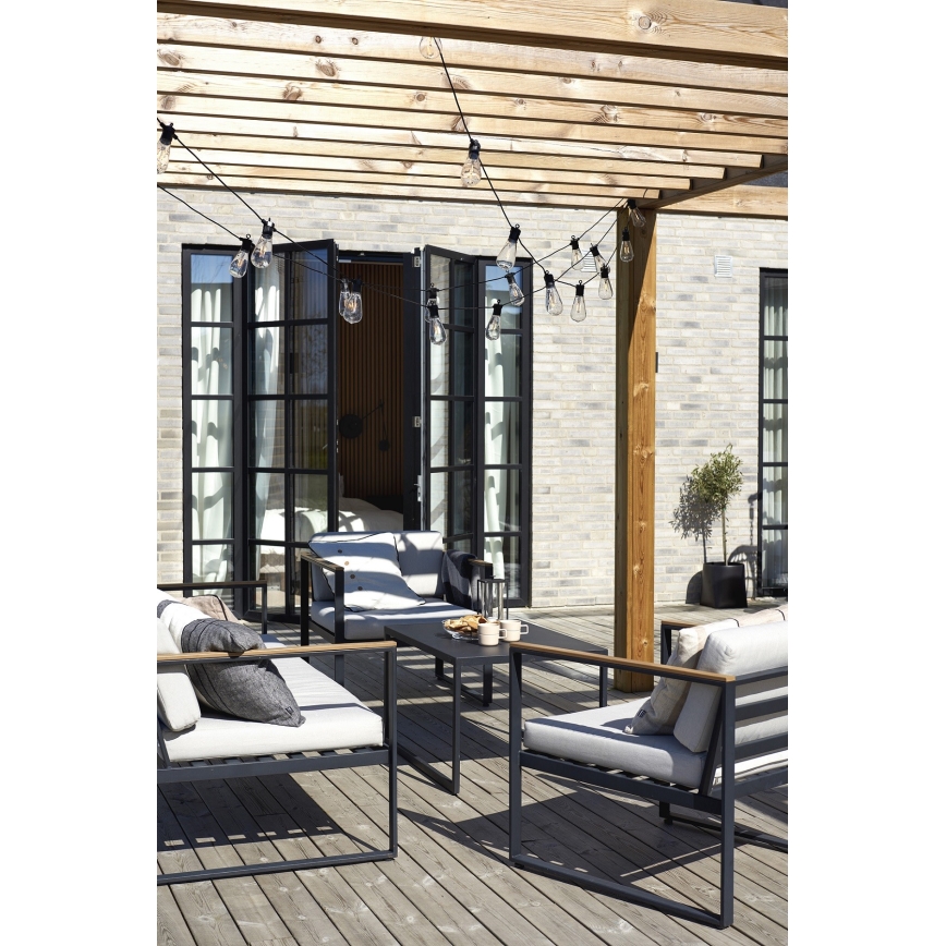 Markslöjd 107293 - LED Dekoratyvinė lauko girlianda GIRLIANDA GARDEN 10xLED 5,5m IP44