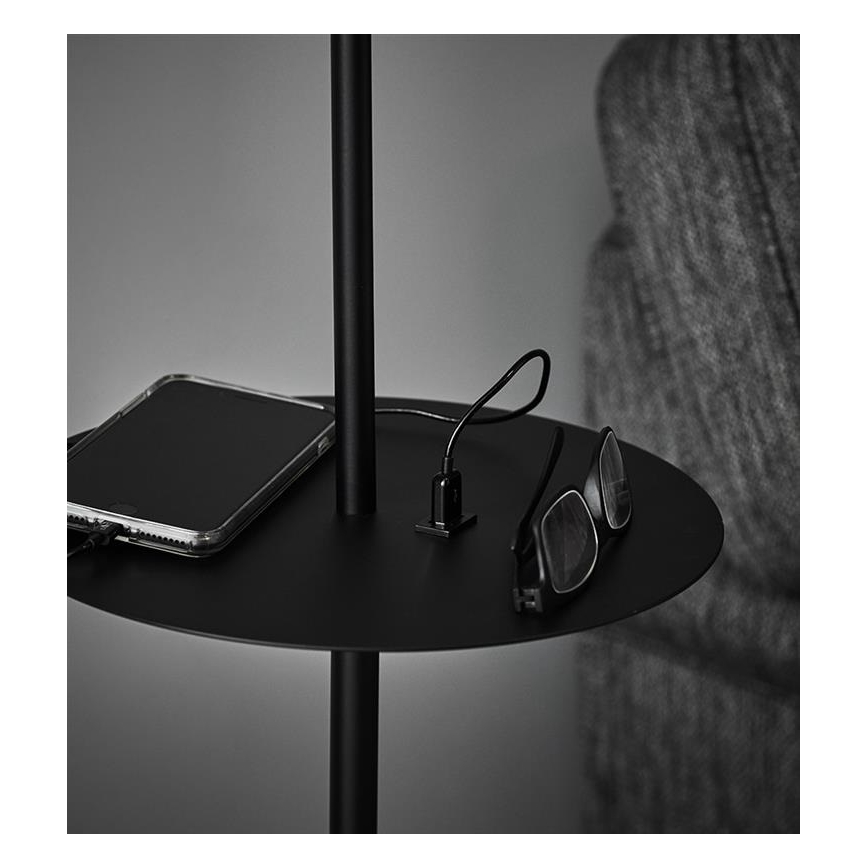 Markslöjd 107307 - Toršeras su USB lizdu 1xE14/40W/230V
