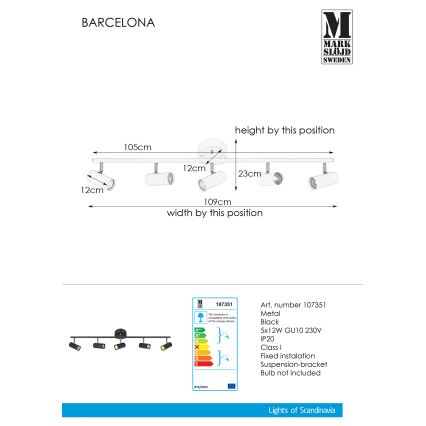 Markslöjd 107351 - Akcentinis šviestuvas BARCELONA 5xGU10/12W/230V