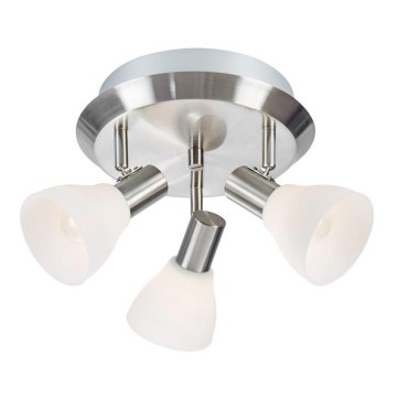 Markslöjd 107505 - Akcentinis apšvietimas VERO 3xE14/40W/230V blizgus chromas