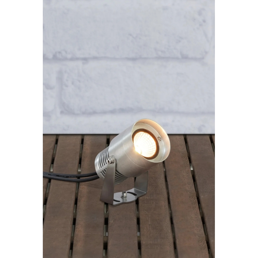 Markslöjd 107714 - LED lauko šviestuvas GARDEN24 LED/6W/24V IP44 matinis chromas
