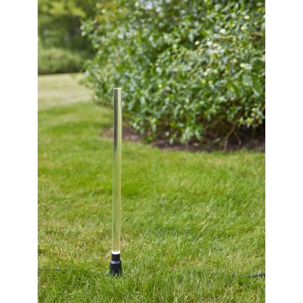 Markslöjd 107719 - LED lauko šviestuvas GARDEN24 LED/3W/24V 57,5 cm IP44 juoda/skaidri