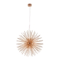 Markslöjd 107752 - Pakabinamas sietynas SOLEIL 12xE14/20W/260V Rožinis auksas
