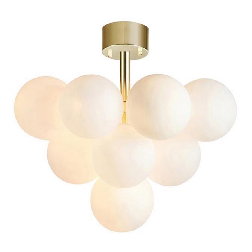 Markslöjd 107912 - Prie lubų montuojama liustra MERLOT, 13xG9/20W/230V, skersmuo 56 cm, balta/auksinė