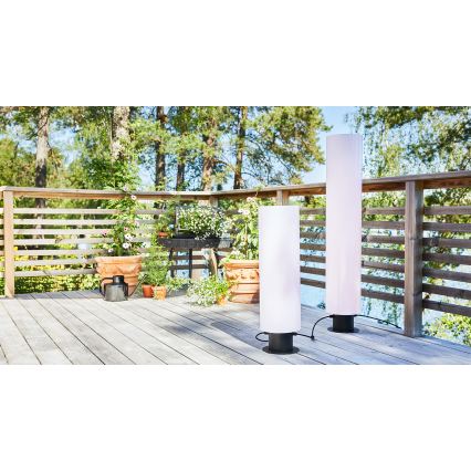 Markslöjd 107985 - lauko LED šviestuvas GARDEN24 LED/12 W/24 V, 70 cm, IP44, juodas