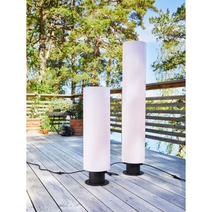 Markslöjd 107985 - lauko LED šviestuvas GARDEN24 LED/12 W/24 V, 70 cm, IP44, juodas