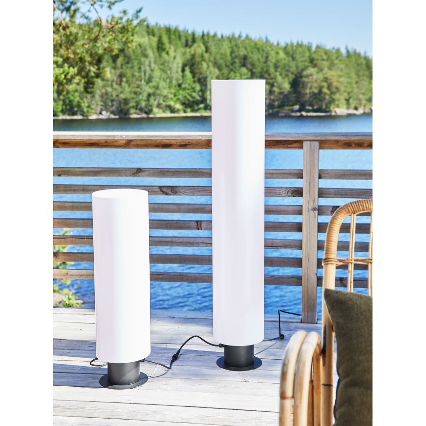 Markslöjd 107986 - LED lauko šviestuvas GARDEN24 LED/20W/24V 110 cm IP44 juodas