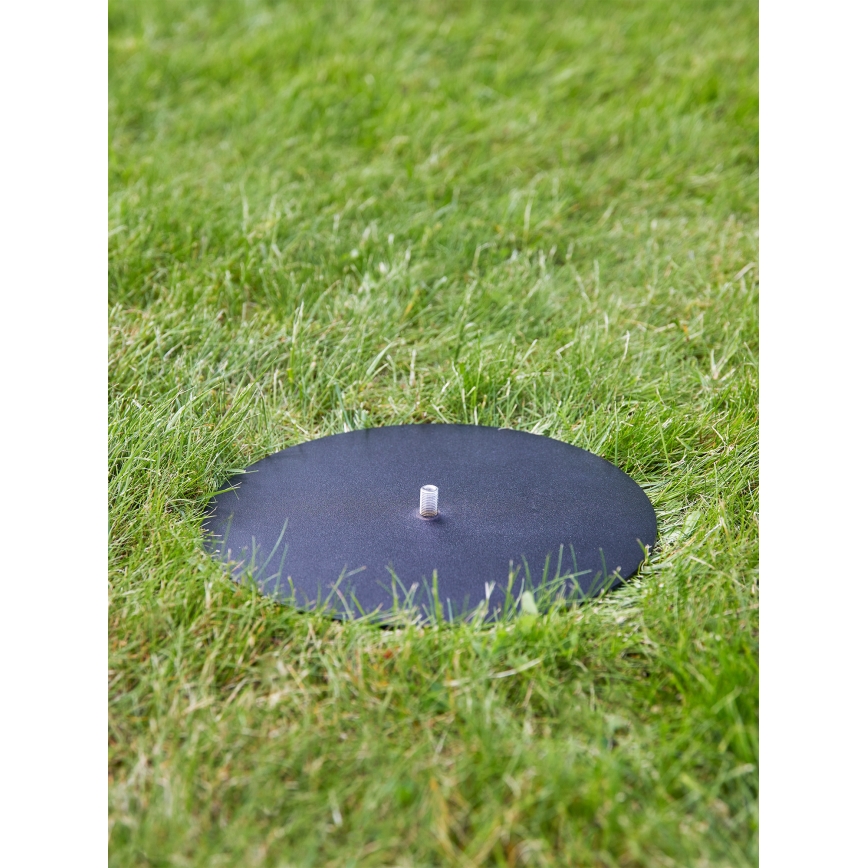 Markslöjd 107996 - Montavimo pagrindas GARDEN24, skersmuo 25 cm, juodas