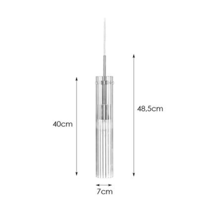 Markslöjd 108112 - Pakabinamas sietynas TUBO 1xE14/40W/230V