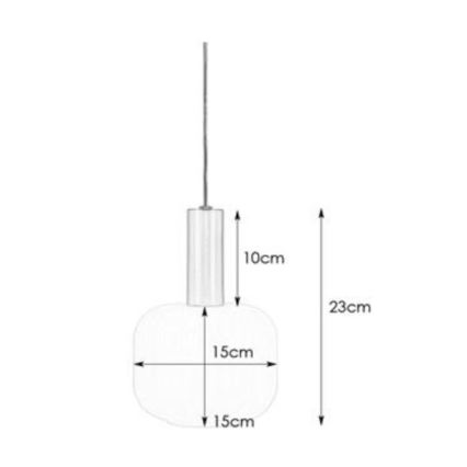 Markslöjd 108123 - Pakabinamas sietynas SOBER 1xE14/40W/230V žalvaris