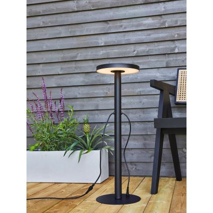 Markslöjd 108173 - LED lauko šviestuvas GARDEN24 LED/5W/24V 75 cm IP44 juoda