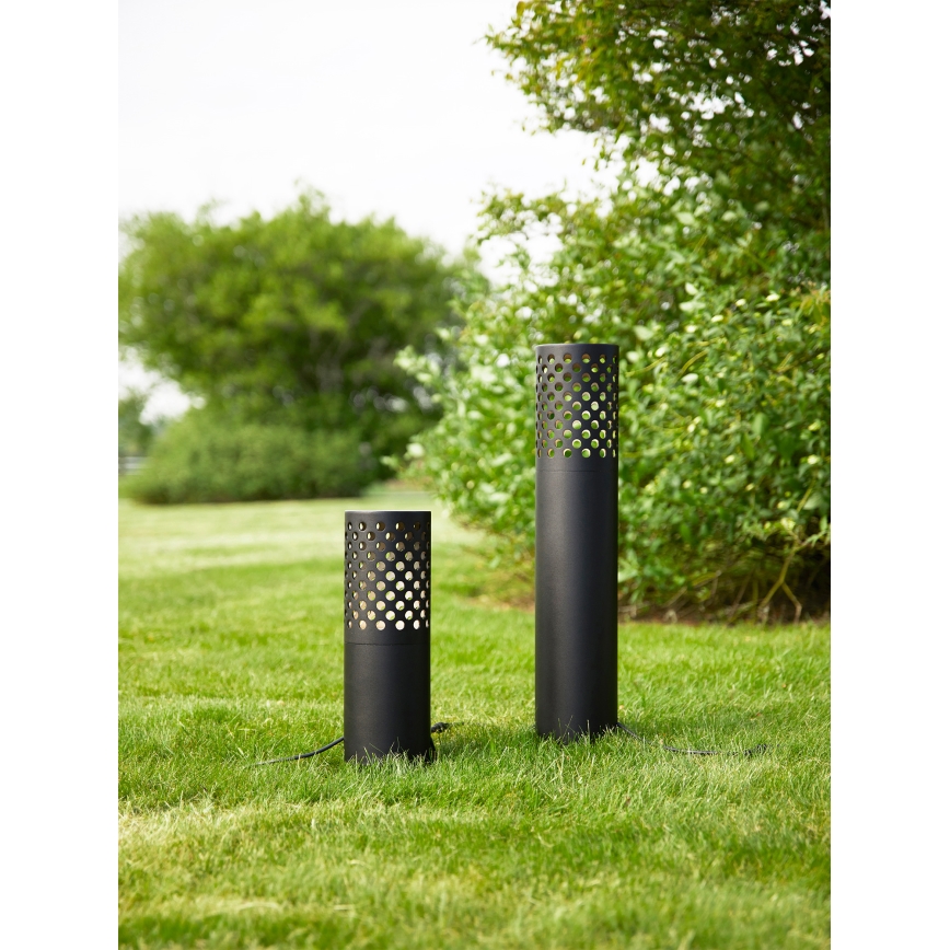 Markslöjd 108175 - LED lauko šviestuvas GARDEN24 LED/6W/24V 42 cm IP44 juodas