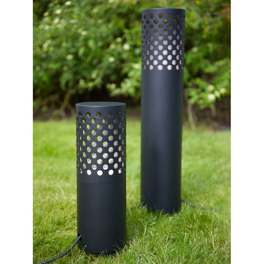 Markslöjd 108175 - LED lauko šviestuvas GARDEN24 LED/6W/24V 42 cm IP44 juodas