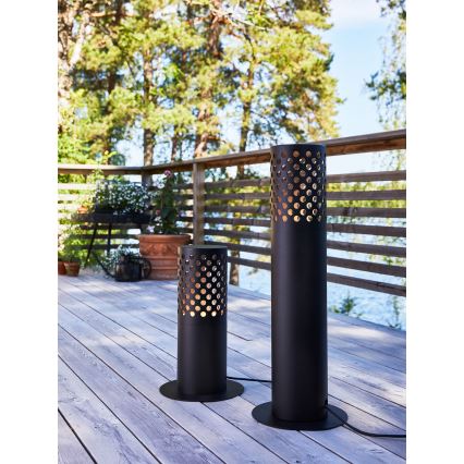 Markslöjd 108175 - LED lauko šviestuvas GARDEN24 LED/6W/24V 42 cm IP44 juodas