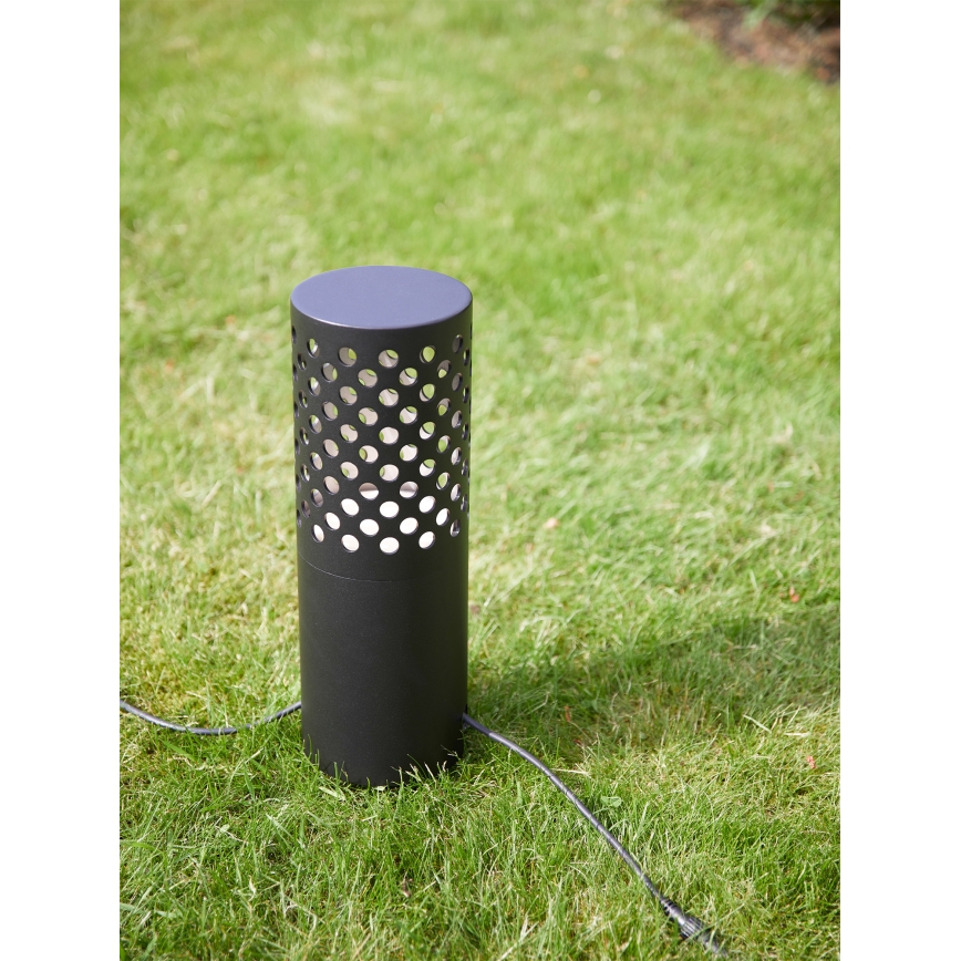 Markslöjd 108175 - LED lauko šviestuvas GARDEN24 LED/6W/24V 42 cm IP44 juodas