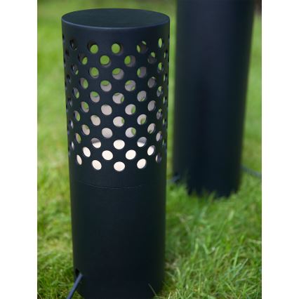 Markslöjd 108175 - LED lauko šviestuvas GARDEN24 LED/6W/24V 42 cm IP44 juodas