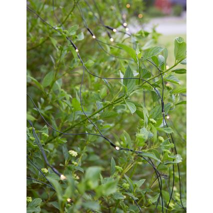 Markslöjd 108178 - LED lauko kalėdinė užuolaida GARDEN24 160xLED/4W/24V 2x2m šiltai balta