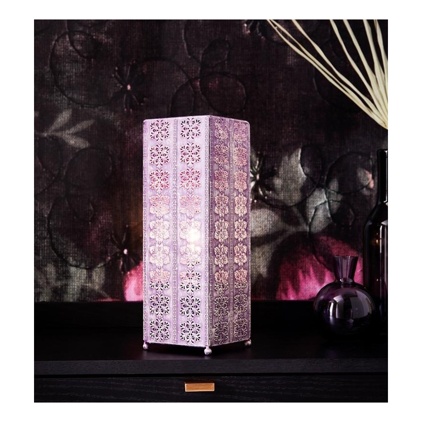 Markslöjd 108224 - Stalinė lempa AGRA 1xE14/18W/230V violetinė