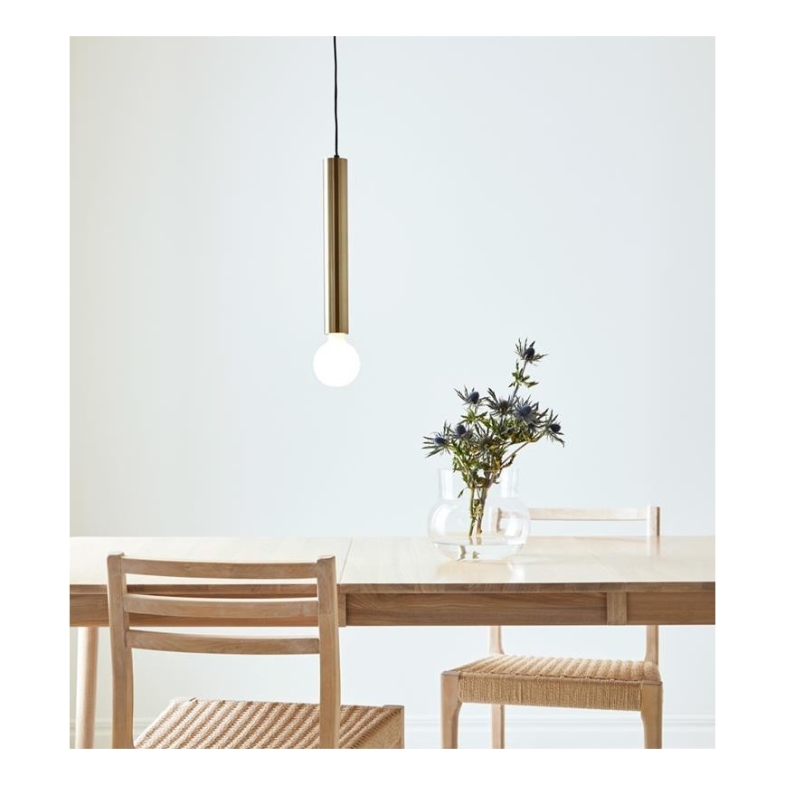 Markslöjd 108259 - Pakabinamas sietynas SENCILLO 1xE27/40W/230V aukso spalvos