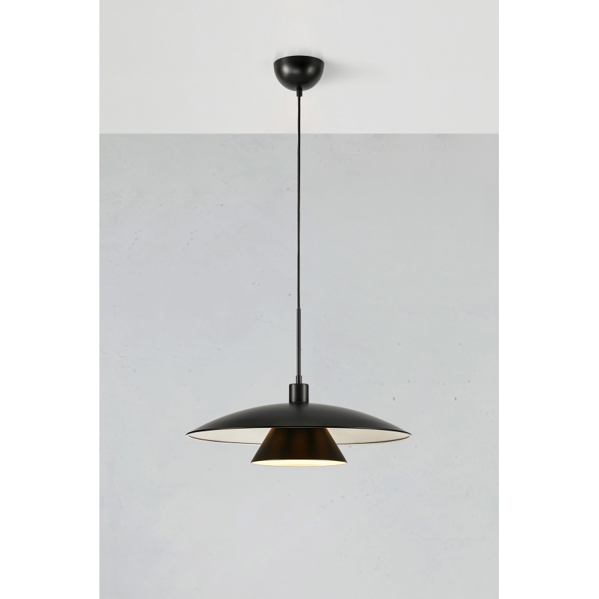 Markslöjd 108431 - Pakabinamas sietynas MILLINGE 1xE27/40W/230V juodas