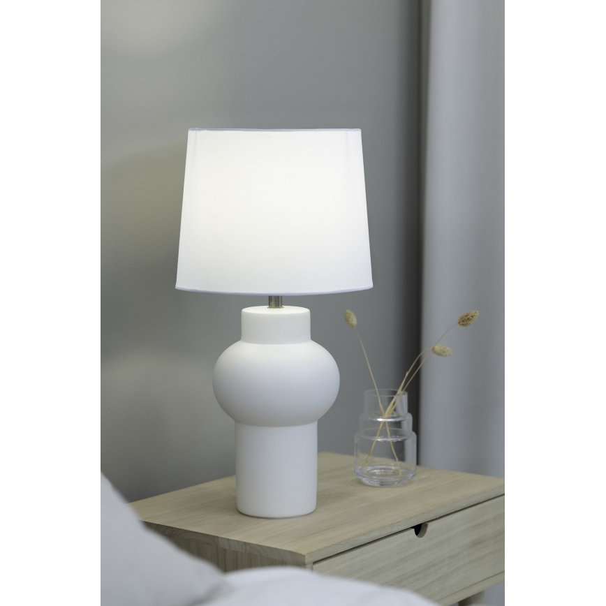 Markslöjd 108450 - Stalinis šviestuvas SHAPE 1xE27/40W/230V balta