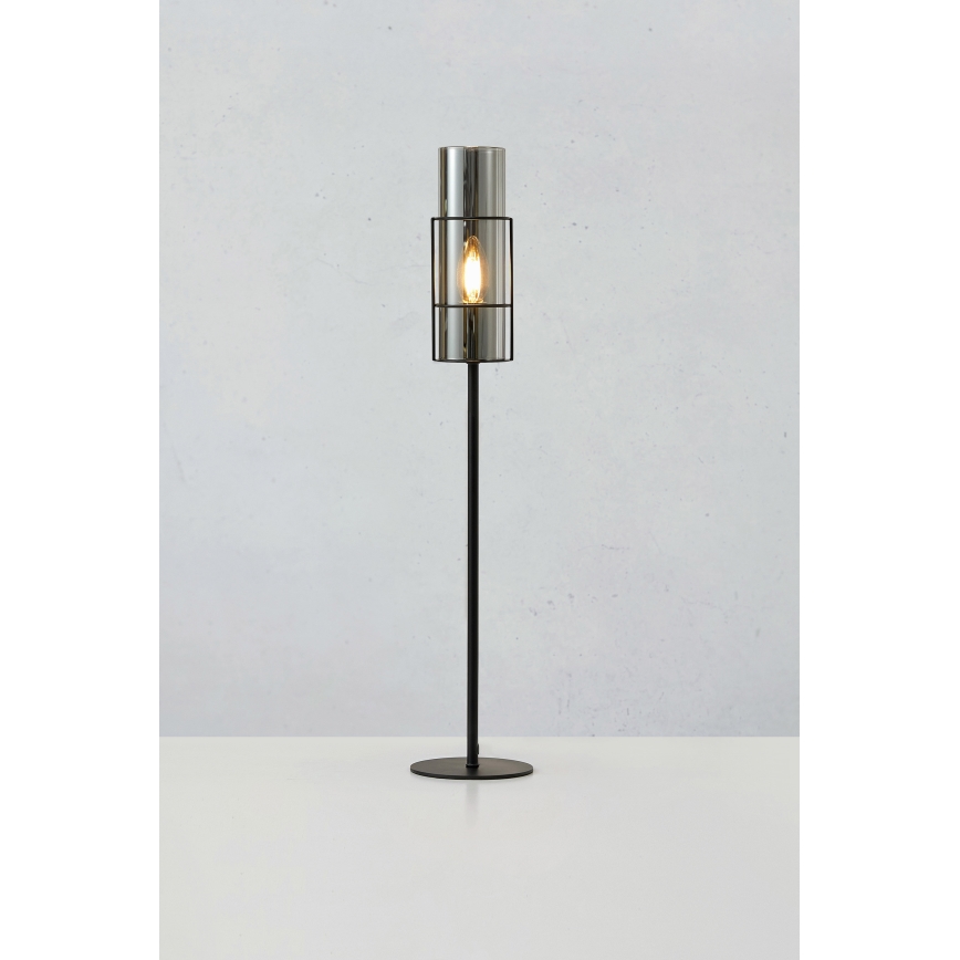Markslöjd 108560 - Stalinė lempa TORCIA 1xE14/40W/230V 65 cm juoda