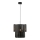 Markslöjd 108581 - Pakabinamas sietynas VIENTO 1xE27/40W/230V juodas