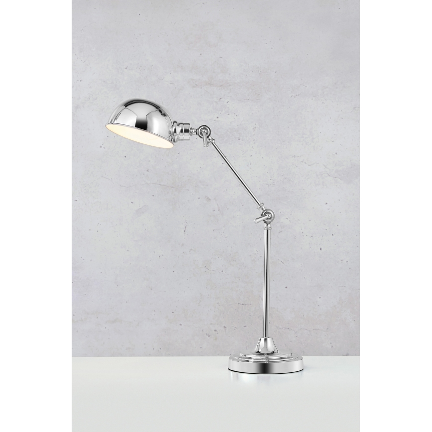 Markslöjd 108583 – Stalinė lempa PORTLAND 1xE27/40W/230V blizgus chromas