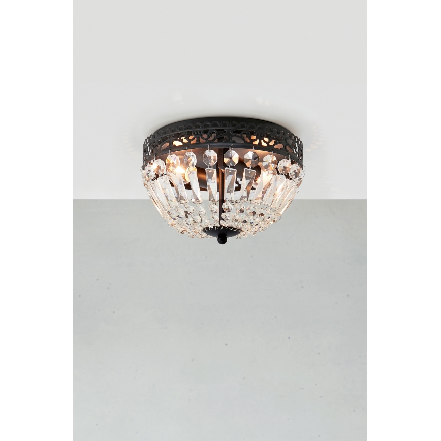 Markslöjd 108598 – Lubinis šviestuvas ETIENNE 2xE14/40W/230V juodas