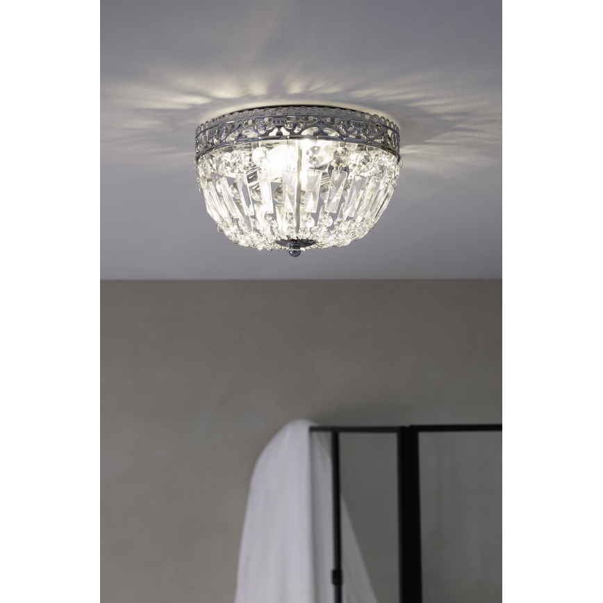 Markslöjd 108599 – Lubinis šviestuvas ETIENNE 2xE14/40W/230V blizgus chromas