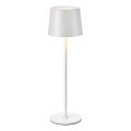 Markslöjd 108654 - LED reguliuojama įkraunama lempa FIORE LED/2W/5V IP44 38 cm balta