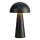Markslöjd 108655 - dimeriuojamas įkraunamas LED stalinis šviestuvas FUNGI LED/1,5W/5V 2000 mAh IP44 juodas