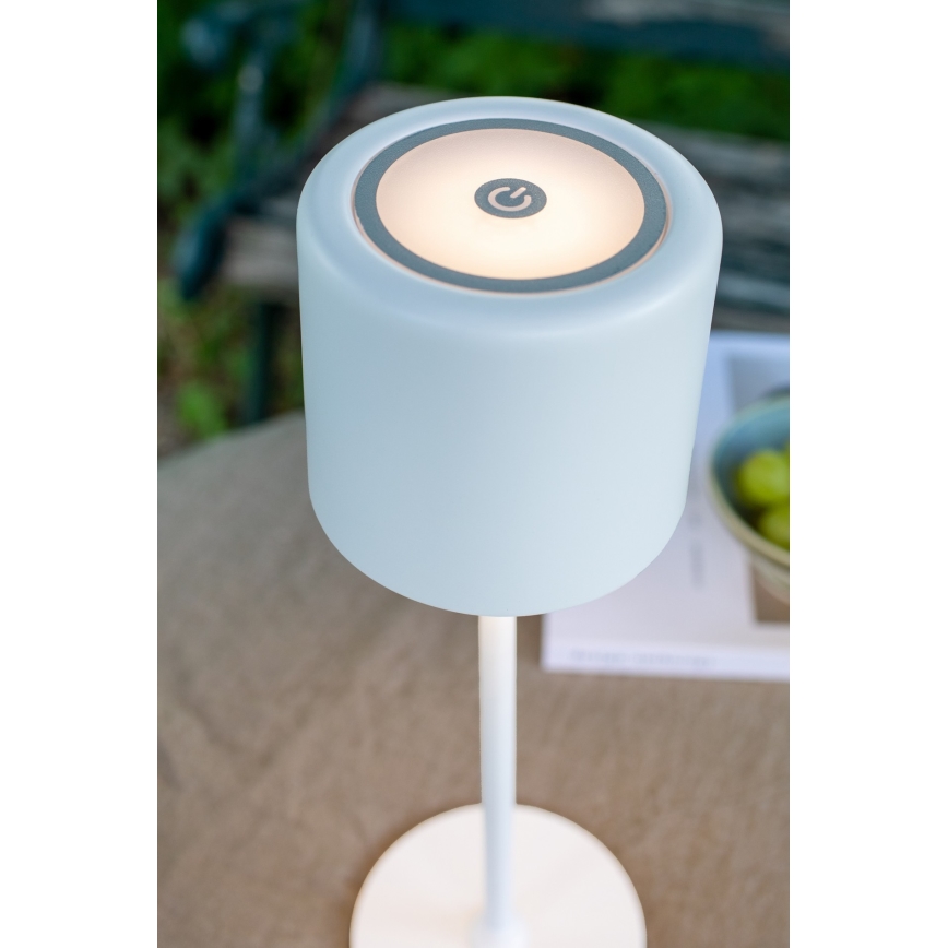 Markslöjd 108658 - LED Pritemdoma įkraunama lempa FILO LED/2W/5V IP44 30 cm balta