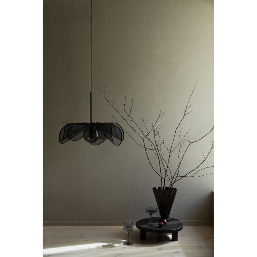Markslöjd 108660 - Pakabinamas sietynas STYRKA 1xE27/40W/230V diametras 63 cm juoda